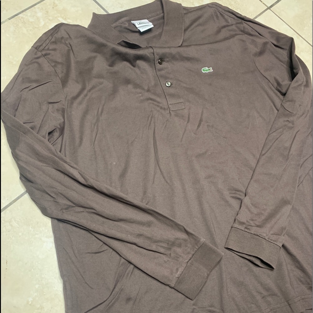 Lacoste 7 (XL) Long Sleeve Shirt